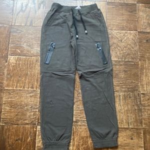 Army green joggers from dimesnsione danza